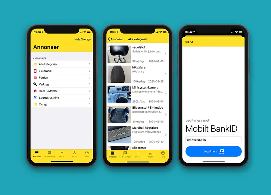 Uthyrnings-plattform